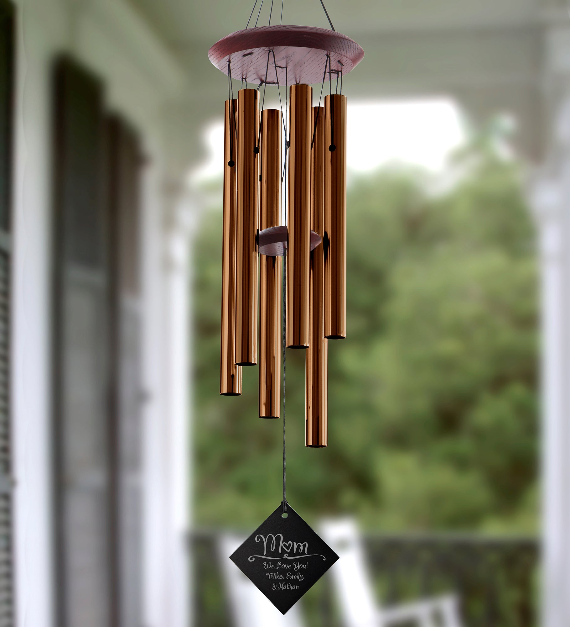 For Mom Personalized Wind Chimes 